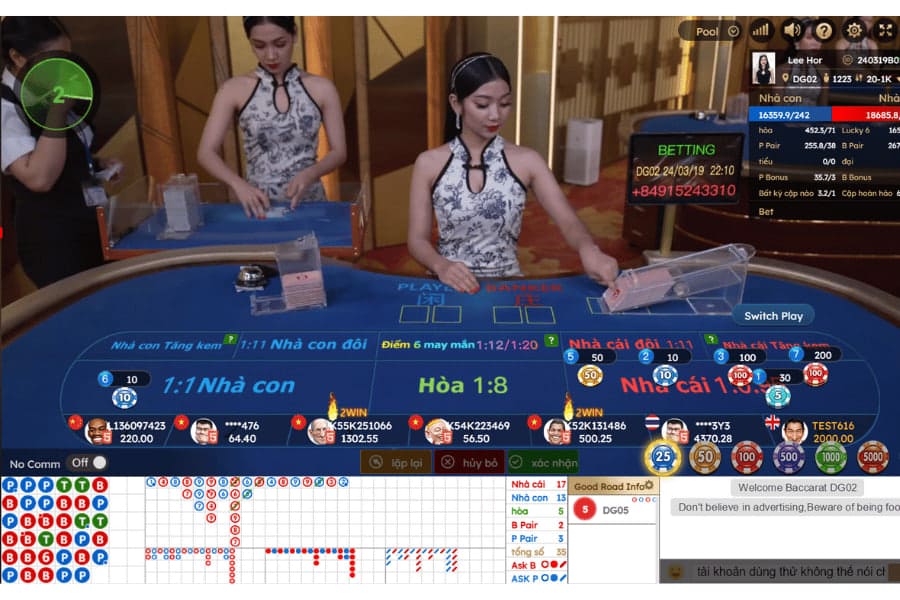giới thiệu về bài baccarat