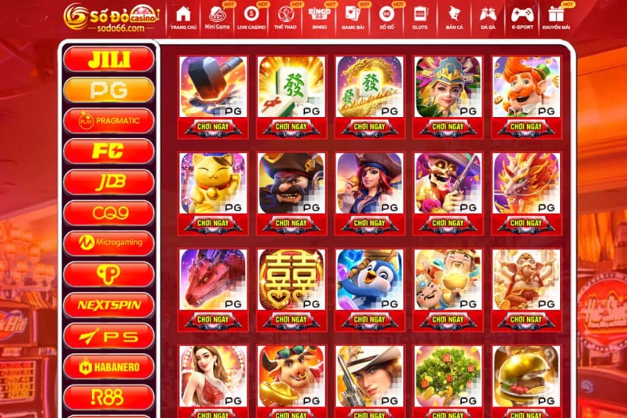 nổ hủ tại sodo casino