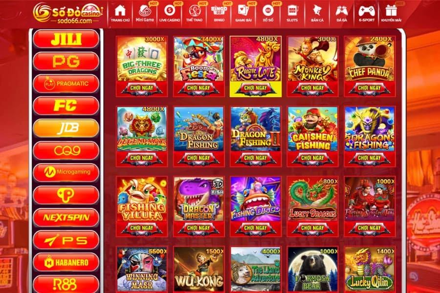 nổ hũ thắng lớn tại sodo casino