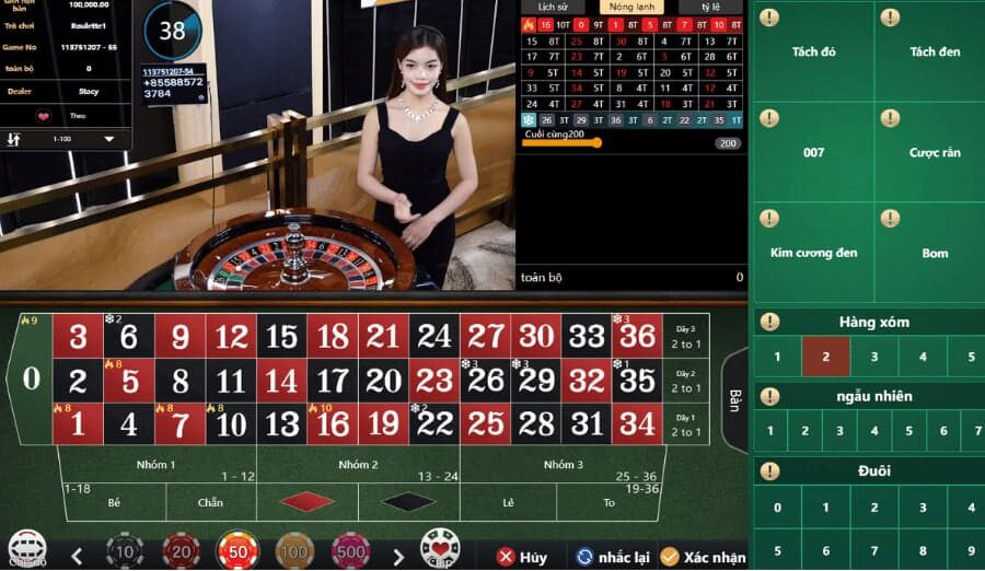 roulette tại sodo casino
