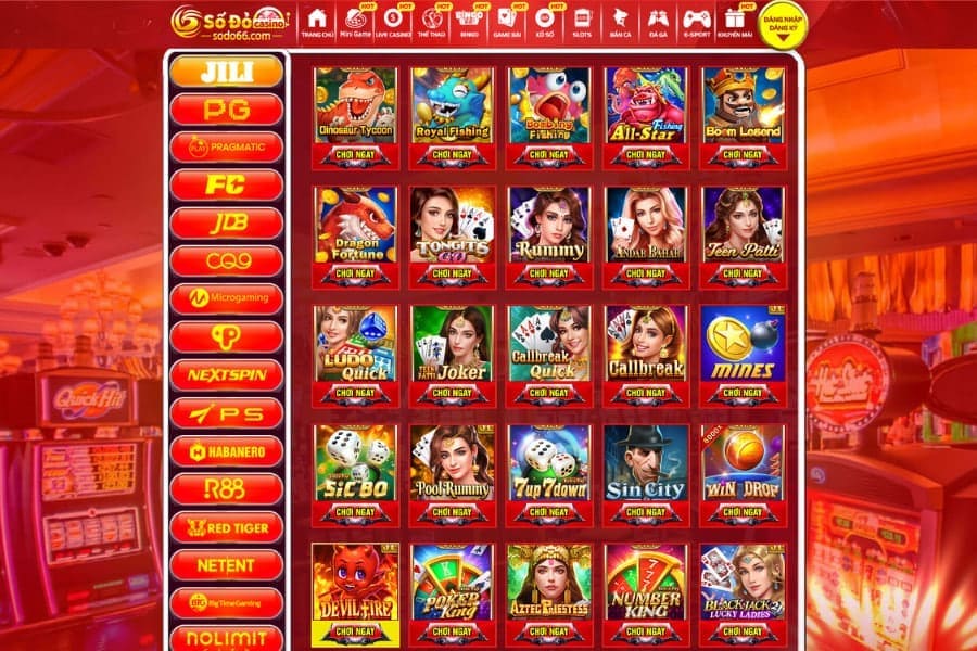 tổng hợp sảnh nổ hủ tại sodo casino